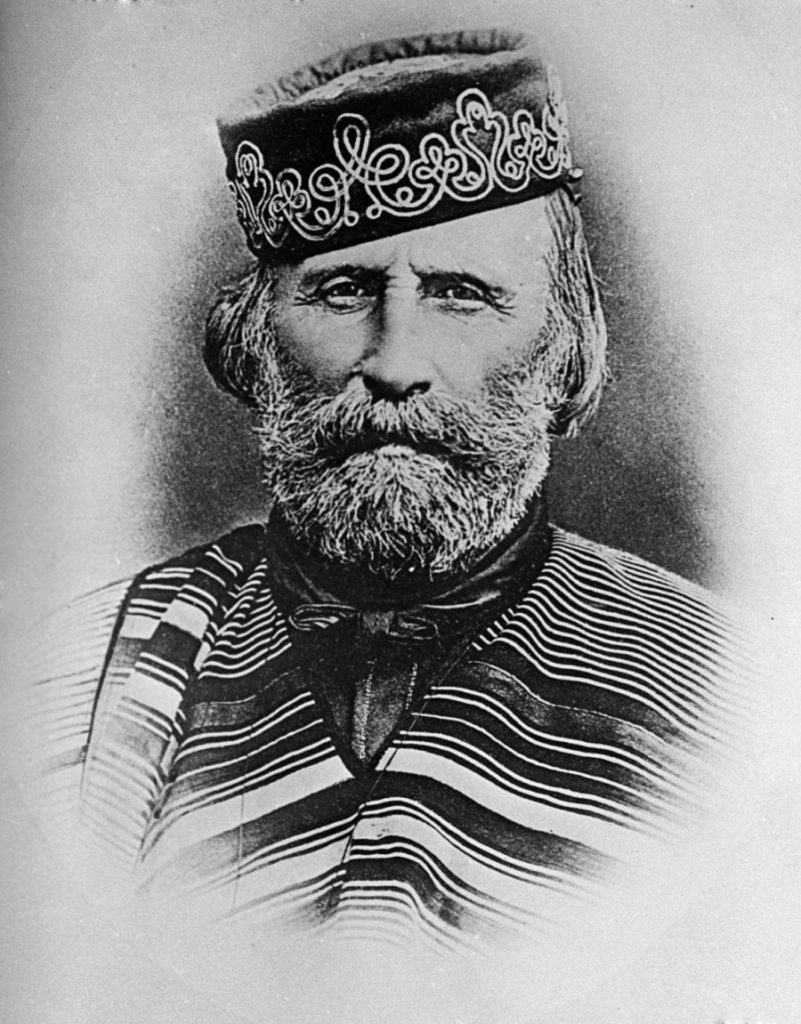 Джузеппе Гарибальди портрет